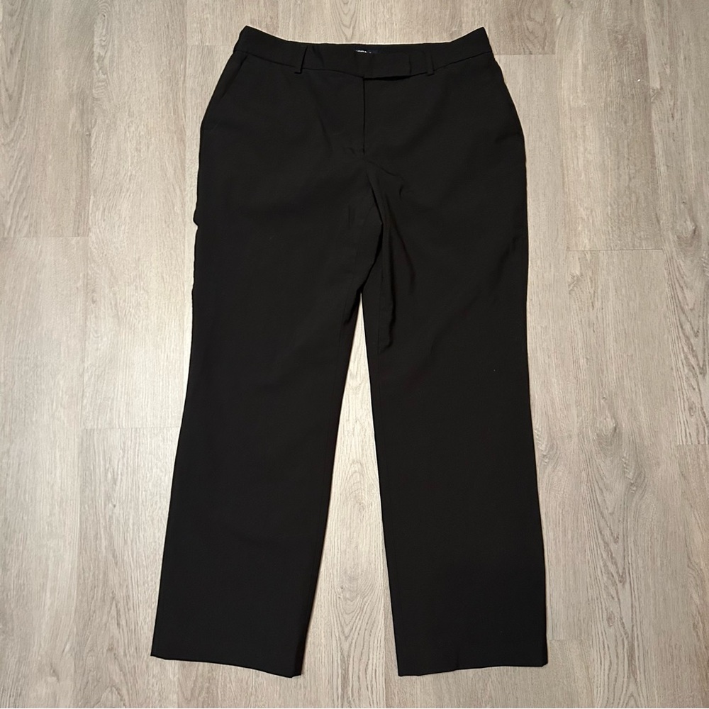 Lands End Outfitters Size 12 Classic Black Women's Dress Pants